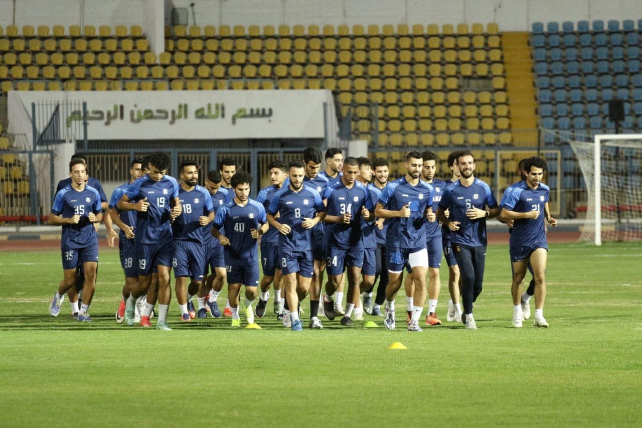 جانب من مران الإسماعيلي اليوم