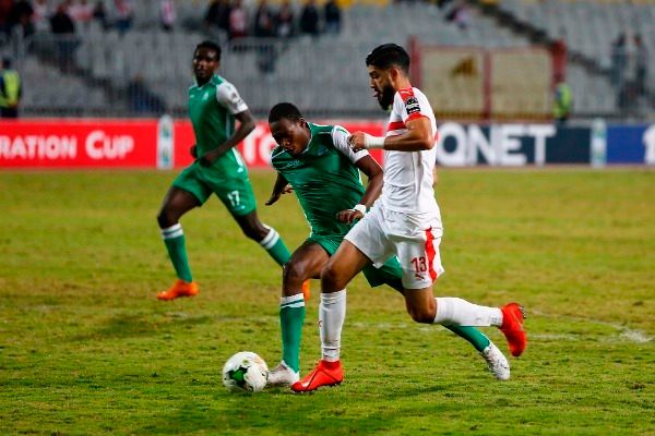 من لقاء الزمالك وجور ماهيا
