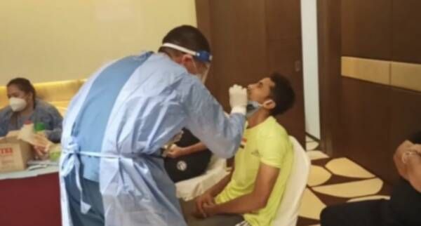 من فحوصات كورونا للمنتخب