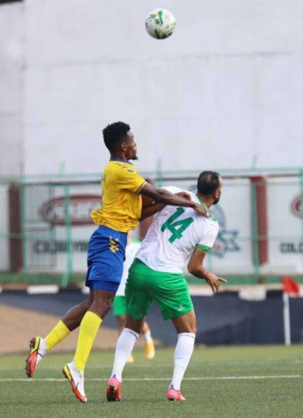 جانب من المباراة