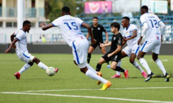 جانب من المباراة