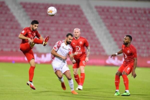 جانب من المباراة