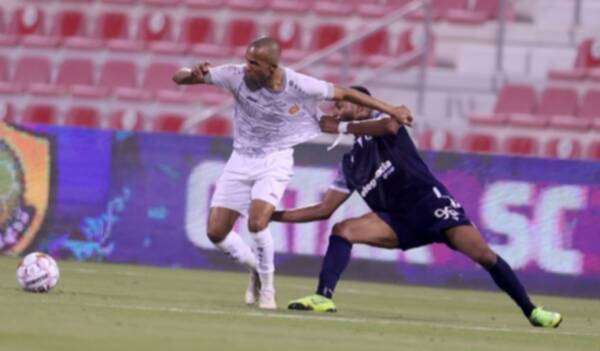 جانب من المباراة