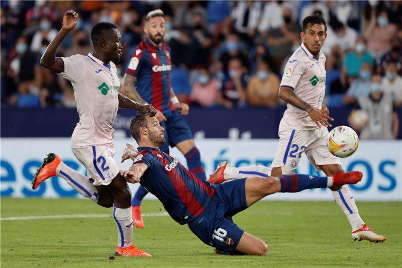 جانب من المباراة