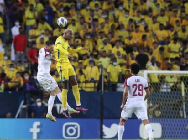 جانب من المباراة