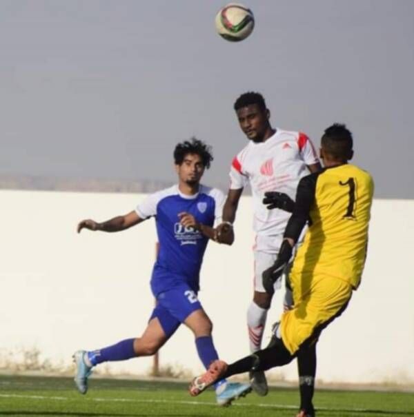 جانب من المباراة