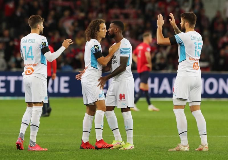 لاعبو أولمبيك مارسيليا 