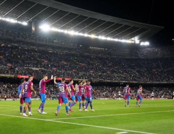 لاعبو برشلونة