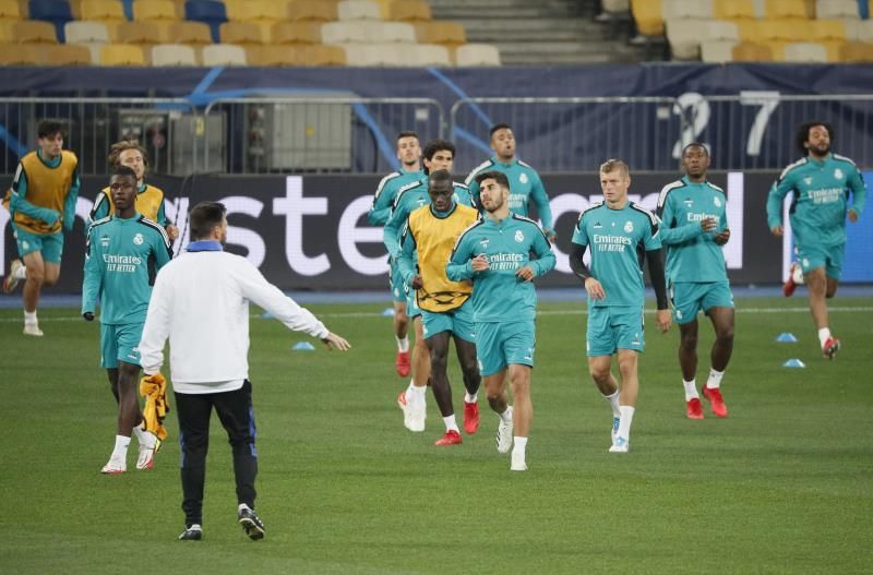 من مران ريال مدريد 