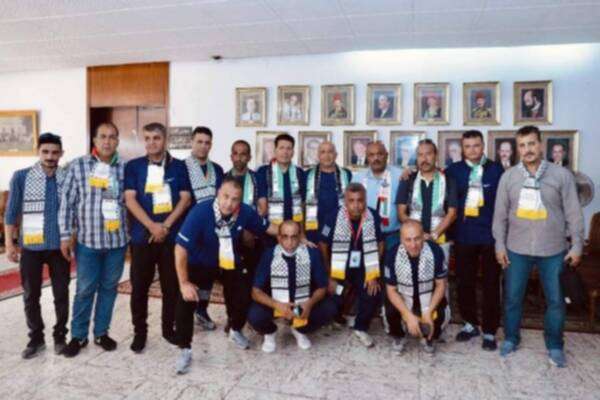 الوفد الفلسطيني