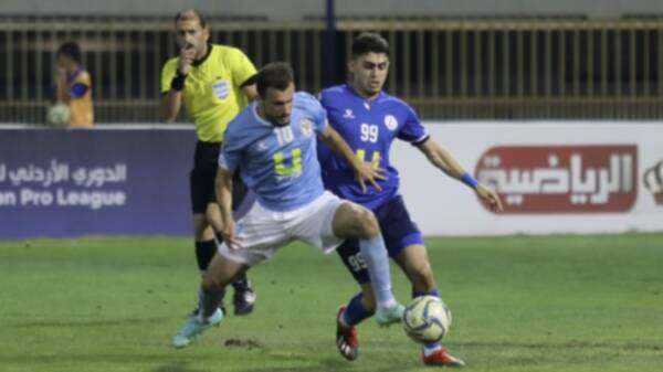 من لقاء الرمثا والفيصلي