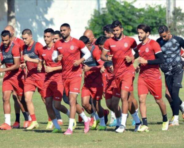 من تدريبات النجم الساحلي اليوم