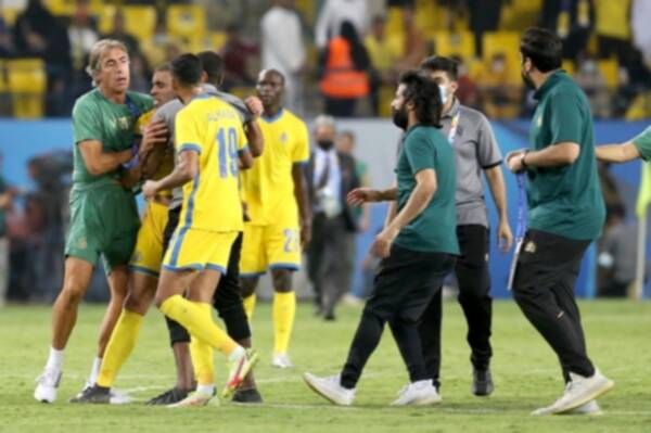 من مباراة أمس