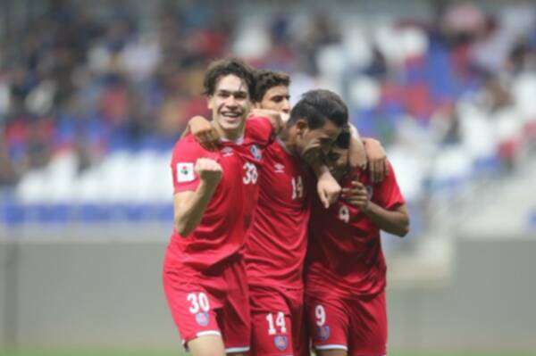 جانب من المباراة