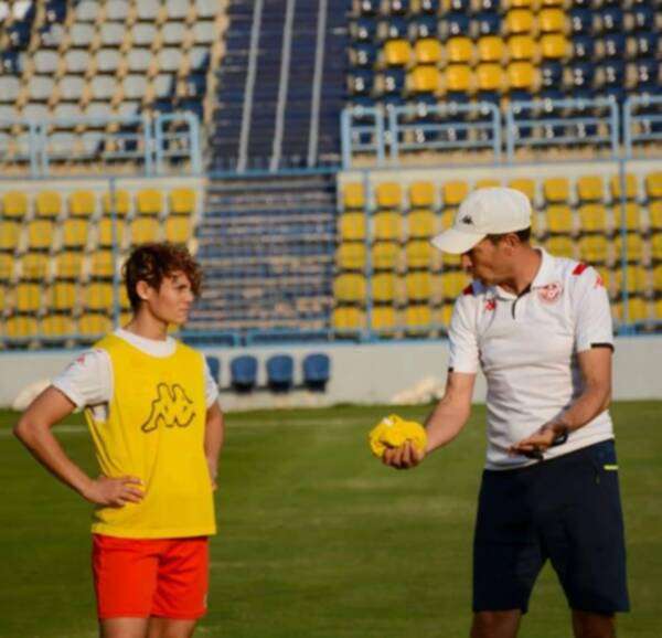 الأندلسي مع اللاعبة إيمان الطرودي