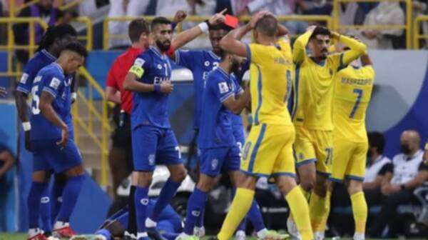 من مباراة أمس