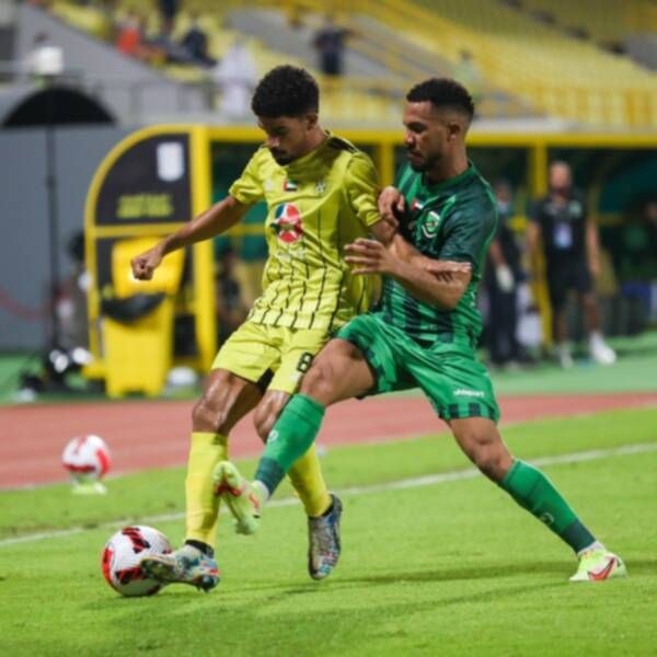 جانب من المباراة