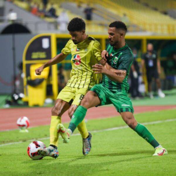 جانب من المباراة