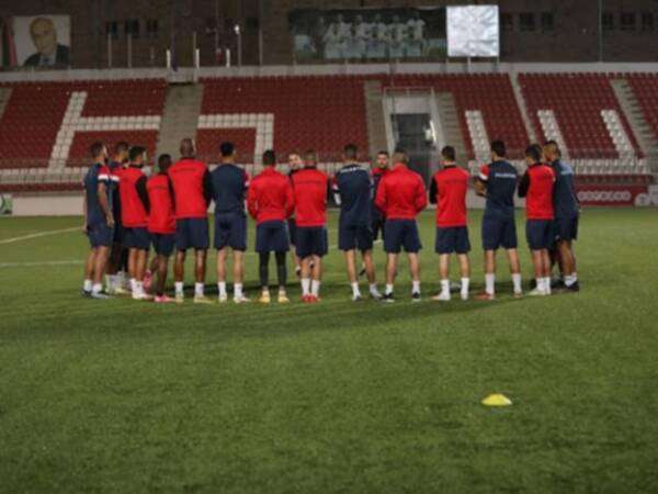 تدريبات المنتخب الفلسطيني 