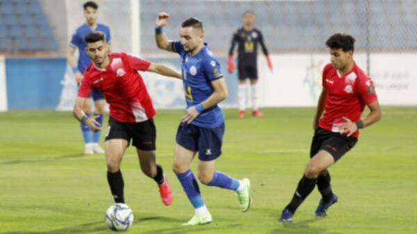 من لقاء الرمثا وشباب الأردن