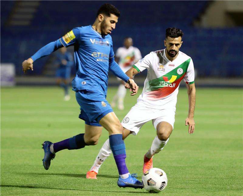 من مباراة سابقة بين الفريقين