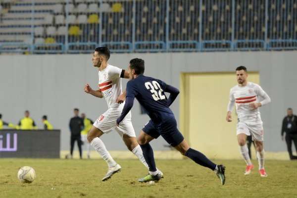 من لقاء سابق بين الزمالك وإنبي