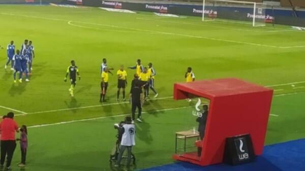 جانب من المباراة