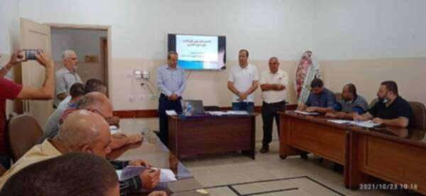 جانب من الورشة