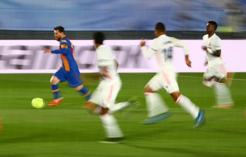 ميسي في آخر كلاسيكو أمام ريال مدريد