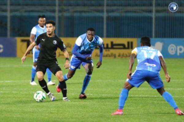 جانب من المباراة