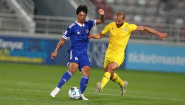 من مباراة سابقة بين الغرافة والخور