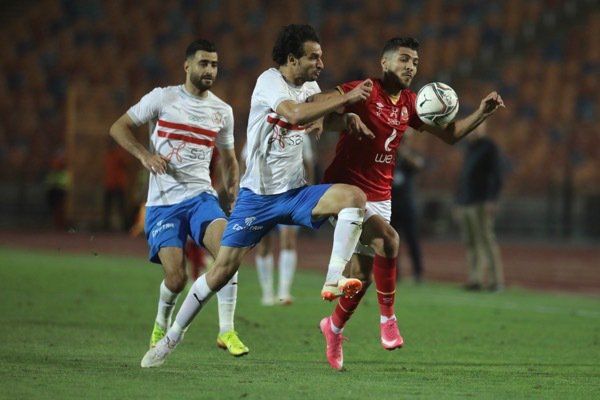 من مباره سابقه للفريقين