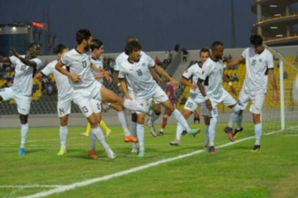 جانب من المباراة