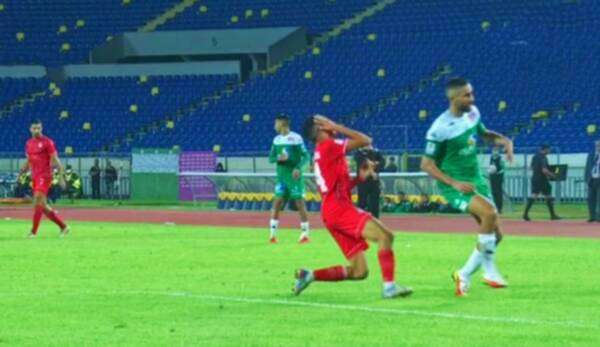 جانب من المباراة