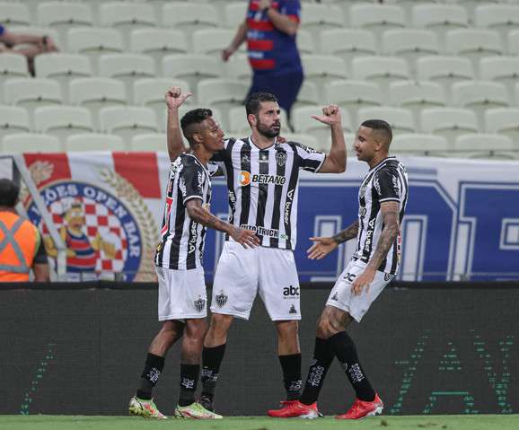 لقطة من المباراة (المصدر: أتلتيكو مينيرو)