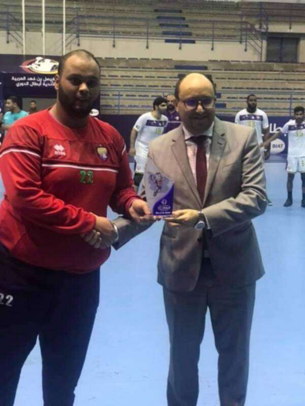 سالم النعيمي أفضل لاعب في المباراة