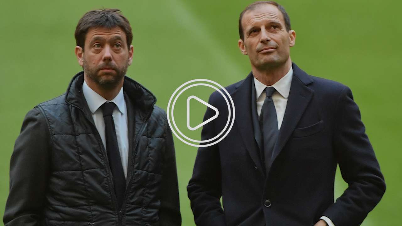 رئيس يوفنتوس والمدرب اليجري