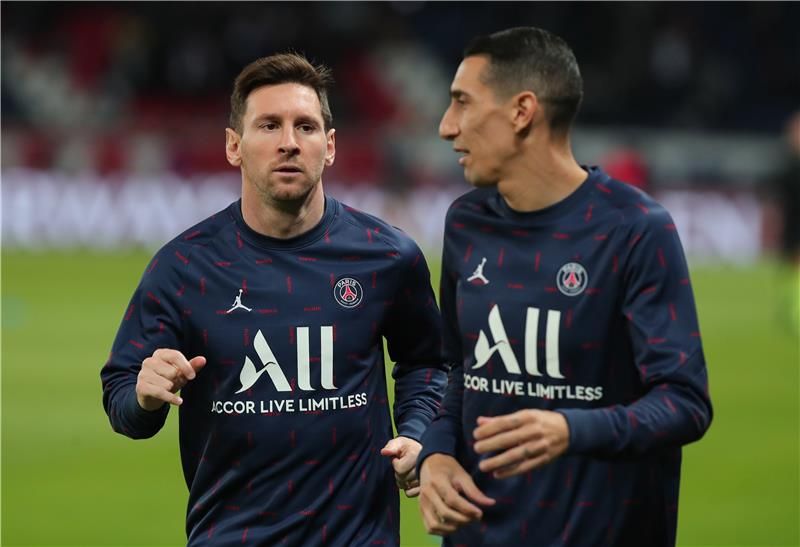 دي ماريا وميسي