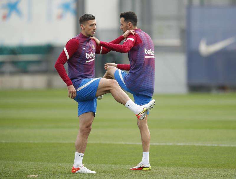 لاعبا برشلونة