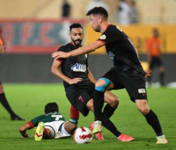 من المباراة
