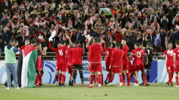 فرحة أولمبي الأردن بالتاهل