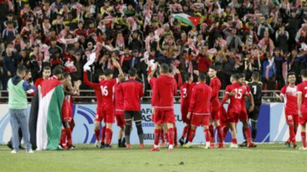 فرحة أولمبي الأردن بالتاهل