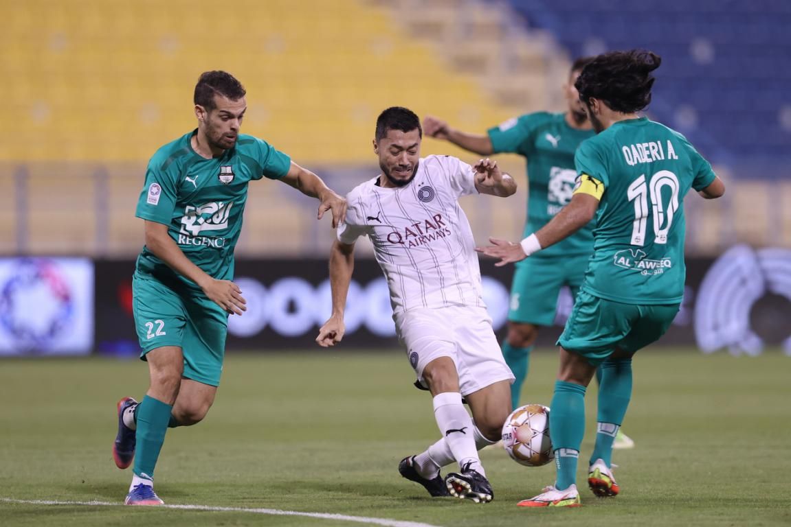 من مباراة السد والأهلي