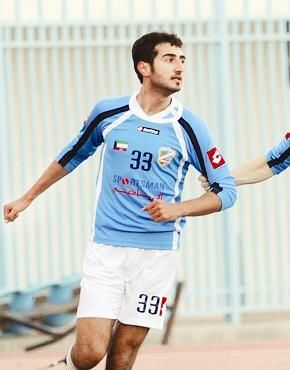 علي فريدون لاعب السالمية الكويتي