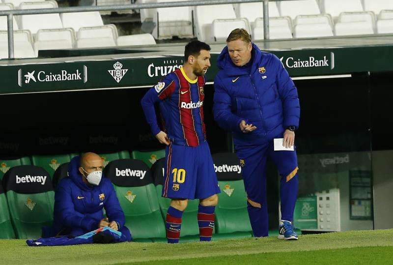 ميسي وكومان - أرشيفية