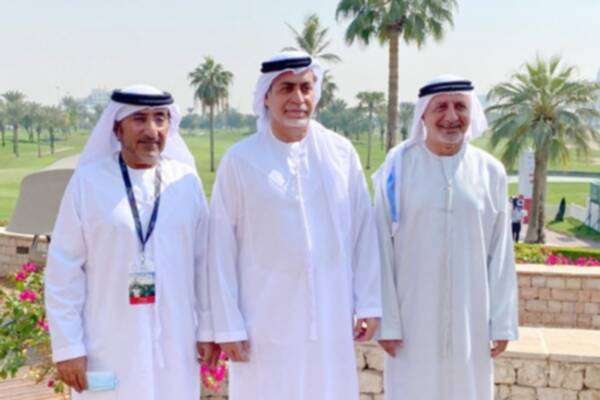 عادل الزرعوني وعبد الله الهاشمي وخالد الشامسي