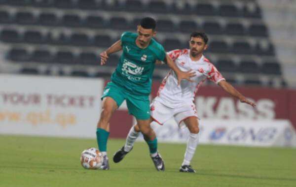 جانب من المباراة