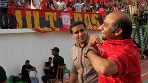 محمد نصر مع جماهير الأهلي