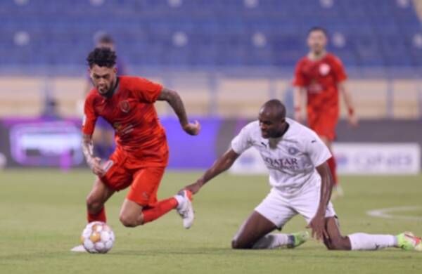 جانب من المباراة