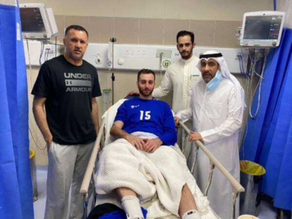 من زيارة اتحاد السلة للاعبي الجهراء